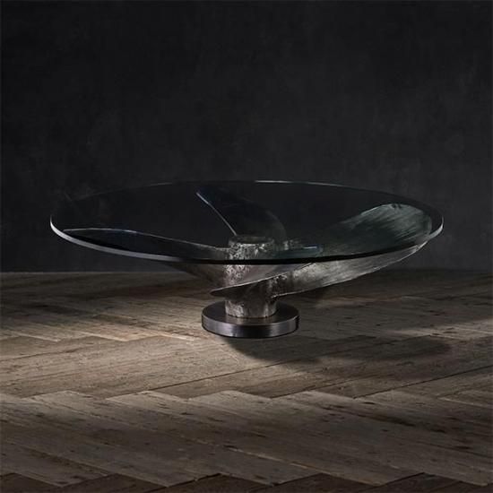 美品　HALO ハロー　コーヒーテーブル HALO】ハロ SLAB SMALL COFFEE TABLE スラブ スモール コーヒー
