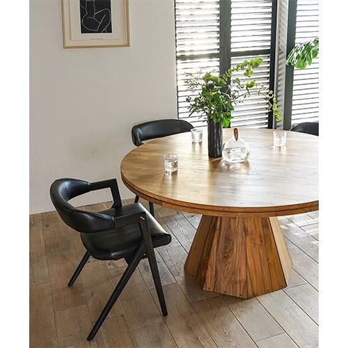 お取り扱い終了のため20%OFF!】JATI WL ROUND DINING TABLE お取り扱い終了のため20%OFF!】JATI WL ROUND DINING TABLE