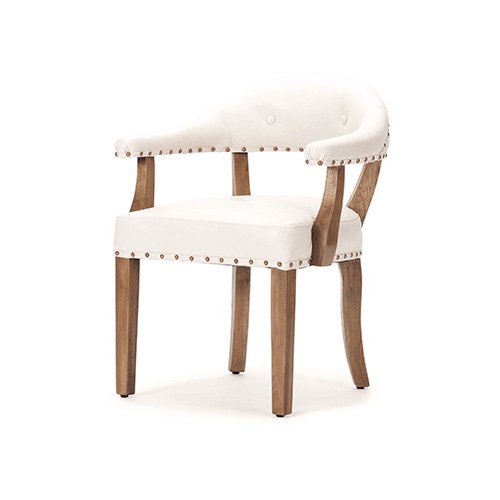 【HALO】 NAPOLEON DINING CHAIR /RIDERS WHITE