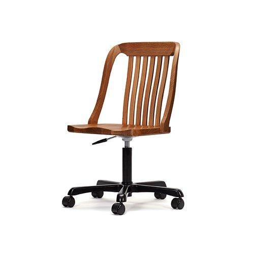 RESORTIRMOLLY SIDE DESK CHAIR / Medium brown