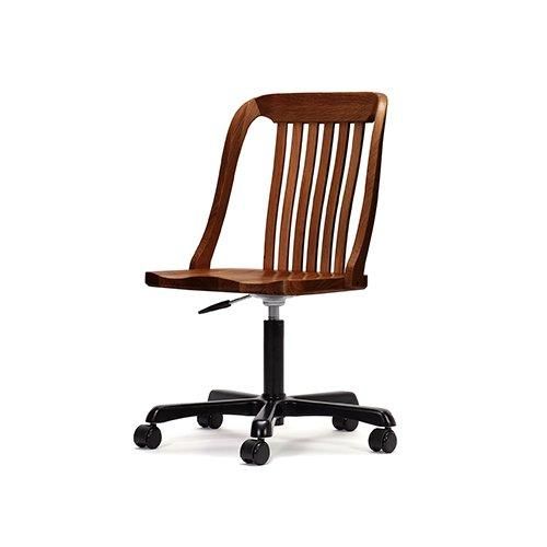 RESORTIRMOLLY SIDE DESK CHAIR / Dark brown