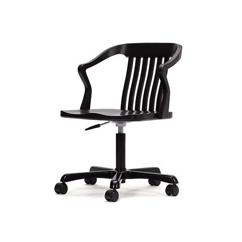 RESORTIRMOLLY ARM DESK CHAIR / Black