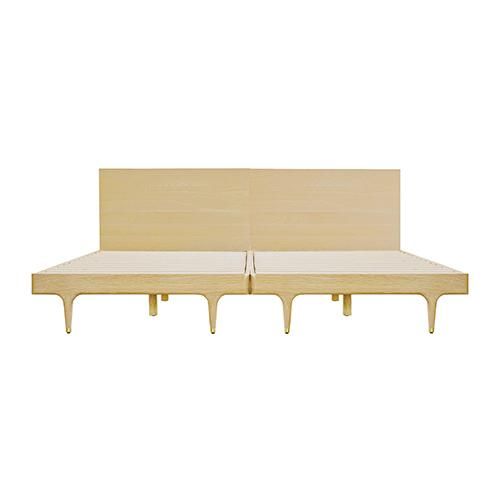 XANDER DESIGNS】JULIE SEMI DOUBLE BED FRAME/WHITE OAK - SHOP XANDER DESIGNS】JULIE SEMI DOUBLE BED FRAME/WHITE OAK - SHOP