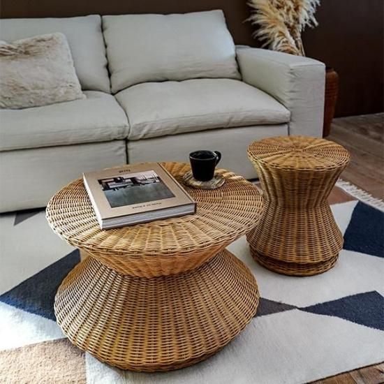 dareels】DIAVOLO RATTAN COFFEE TABLE - SHOP ASPLUND ebisu WEBショップ