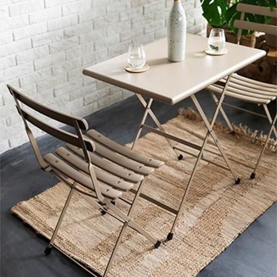 emu】 Arc en ciel FOLDING CHAIR / Taupe - SHOP ASPLUND ebisu WEB