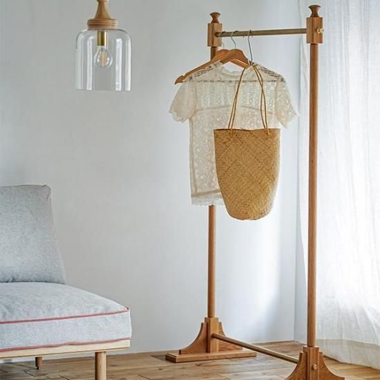 Eau コートハンガー/STICK(スティック)　ナチュラル Eau コートハンガー/STICK(スティック) ナチュラル 楽天市場】コート