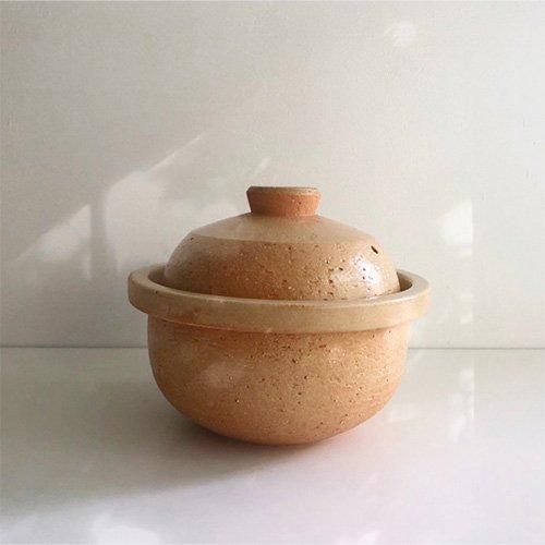 Homeland】信楽焼 米炊き釜 (1~2合) / 緋色 - SHOP ASPLUND Homeland】信楽焼 米炊き釜 (1~2合) / 緋色 - SHOP ASPLUND