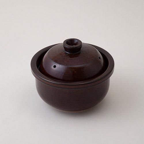 Homeland】信楽焼 米炊き釜 (3~4合) / 飴色 - SHOP ASPLUND Homeland】信楽焼 米炊き釜 (3~4合) / 飴色 - SHOP ASPLUND
