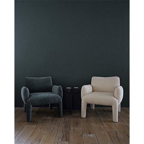 HALO】 MONZA ARM CHAIR / RUSTIC VELVET EMERALD - SHOP HALO】 MONZA ARM CHAIR / RUSTIC VELVET EMERALD - SHOP