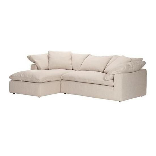 HALO】LUSCIOUS CHASE LOUNGE SOFA LHF / WEIGHTY PURE FLAX