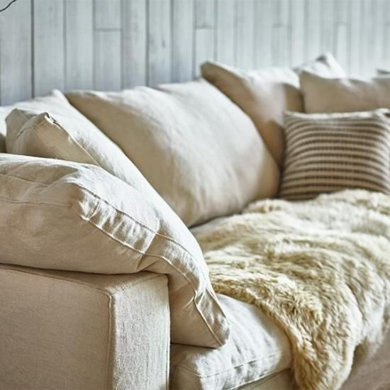 HALO】LUSCIOUS CHASE LOUNGE SOFA LHF / WEIGHTY PURE FLAX