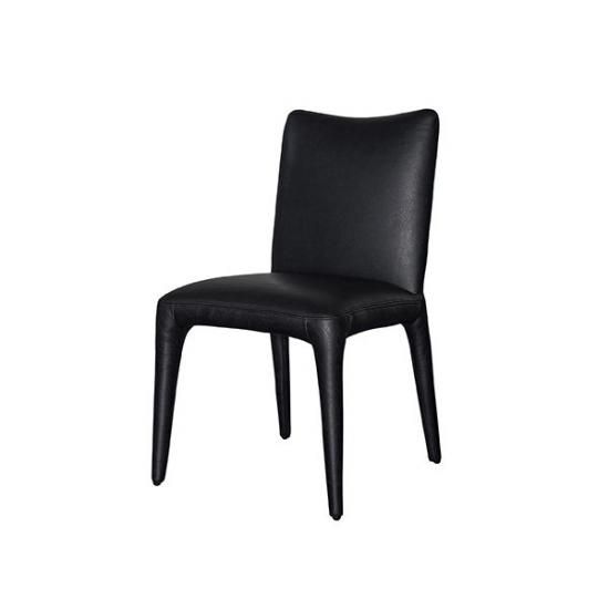 HALO MONZA SMALL DINING CHAIR / HAND TIPPED BLACK