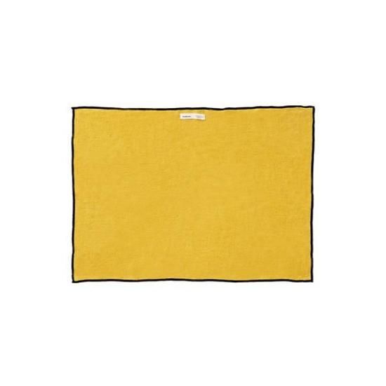 Sankara.Linen DISH CROSS / Mustard