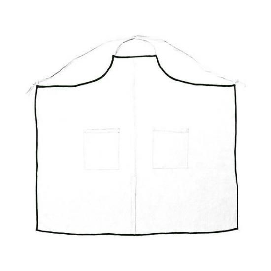 Sankara.Linen APRON / White