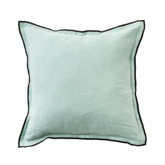 Sankara.Linen CUSHION COVER / Blue