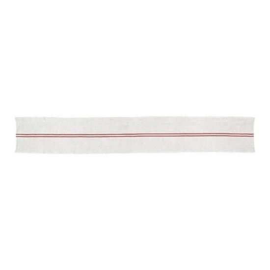 Sankara.W STRIPE TABLE RUNNER / Red