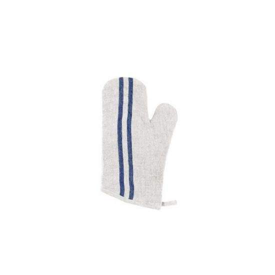 Sankara.W STRIPE MITTENS / Navy
