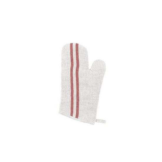 Sankara.W STRIPE MITTENS / Red
