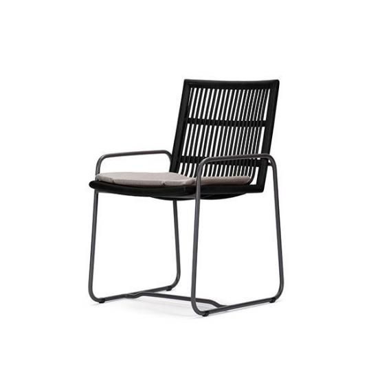 RESORTIR MATALA DINING CHAIR / RANK B (FA-657B) LEG: Black