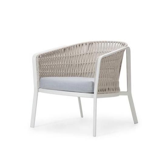 emuCAROUSEL LOUNGE CHAIR / Alu-Flat rope