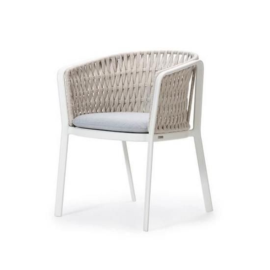 emuCAROUSEL ARM CHAIR / Alu-Flat rope