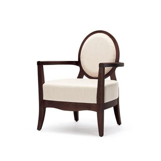 RESORTIRMEDAILLE LOUNGE CHAIR / RANK B (FA-656B) LEG: Dark brown