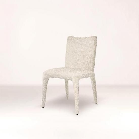 HALO MONZA SMALL DINING CHAIR / HIMALAYA WHITE