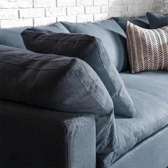 [新品] 廃盤色Asplund HALO LUSCIOUS ソファ HALO】LUSCIOUS CHASE LOUNGE SOFA RHF / WEIGHTY PURE FLAX