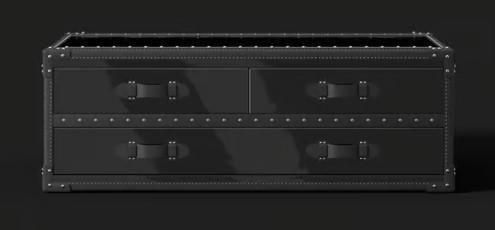 【I様専用】STONYHURST COFFEETABLE BLACK STEEL/配送料含む