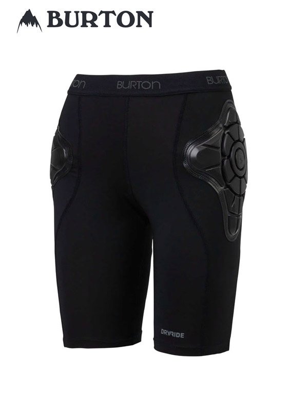 BURTON / 20/21モデル WOMEN'S TOTAL IMPACT SHORT PROTECTED BY G-FORM TRUE BLACK