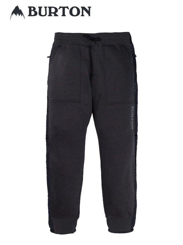 20/21モデル MEN'S OAK FLEECE PANT #TRUE BLACK HEATHER [205941] - BURTON | バートン