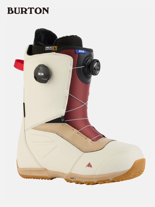 BURTON | バートン 22/23モデル Men's Ruler BOA Snowboard Boots - Wide #Stout  White/Red [214261]