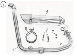 GP12 stainless muffler
