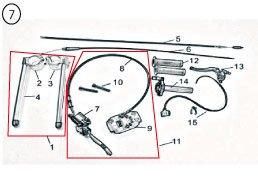GP12 front brake system