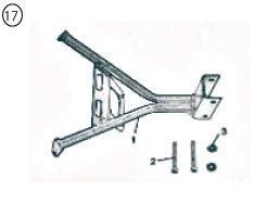 GP12 front fairing support