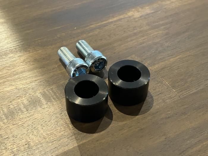 ハンドルストッパーset(切れ角減) - モトサイクレットサワダ