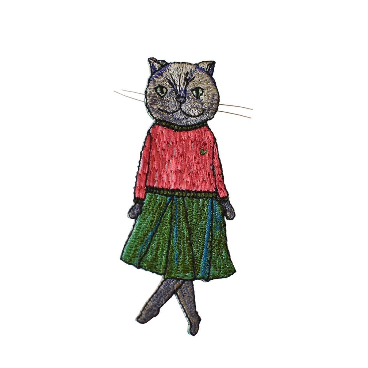 ナンバーナイン フリンジブローチ 安全ピン　ソロイスト Silver Line Japan / 宝石型ねじボルト（NACM/NACT用）