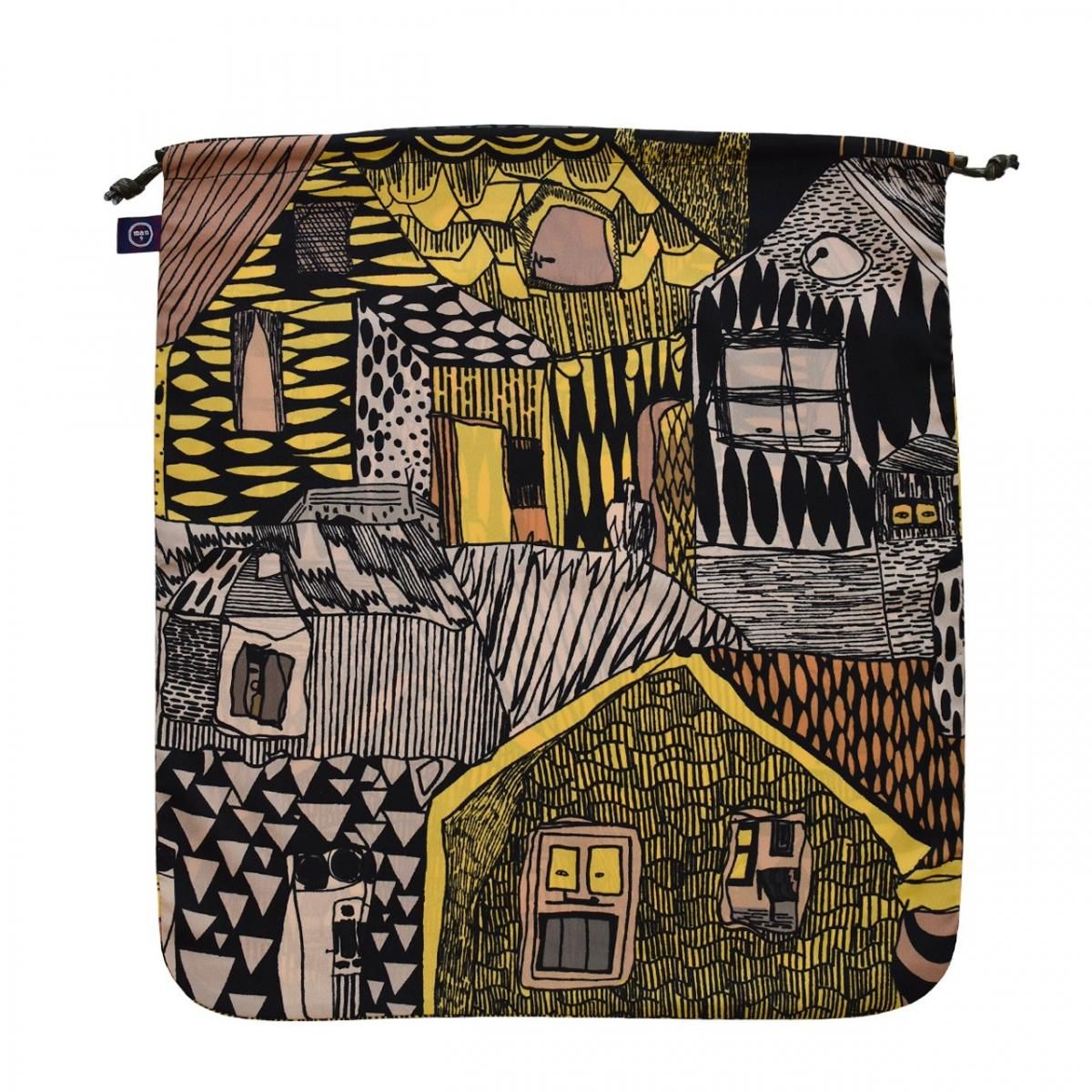 【レオン】マンナイン mannine動物柄巾着袋4点セット　ハンドメイド レオン】マンナイン mannine動物柄巾着袋4点セット ハンドメイド