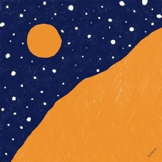 mountain&moon(camel)