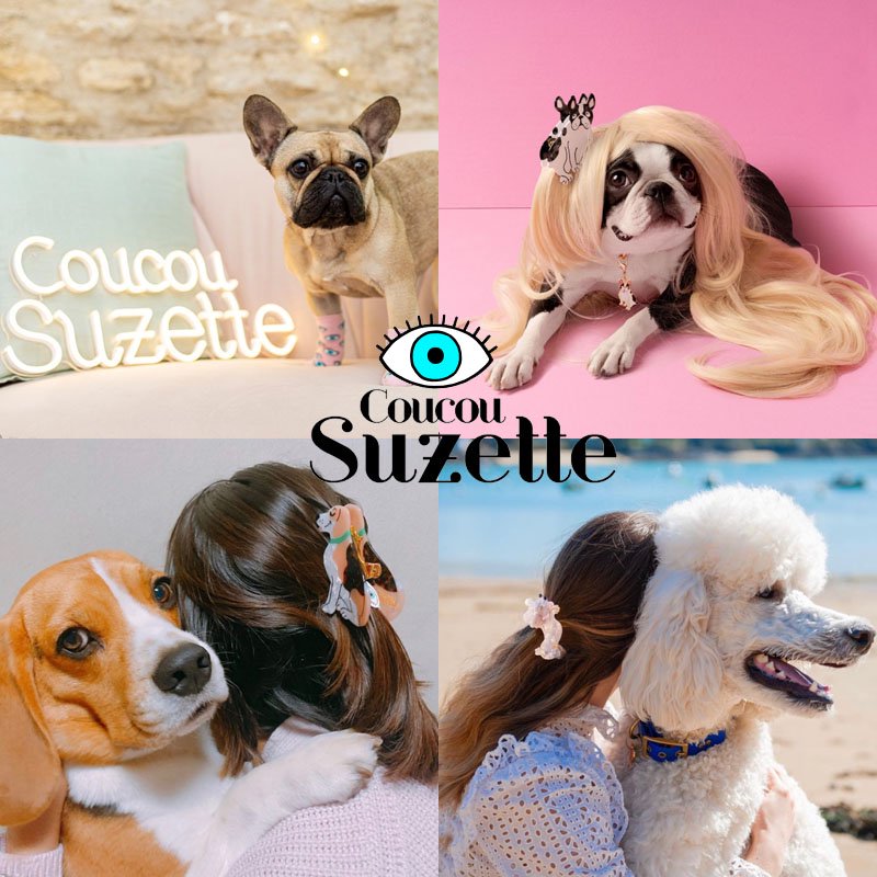 Coucou Suzette(ククシュゼット) 犬のヘアクリップ