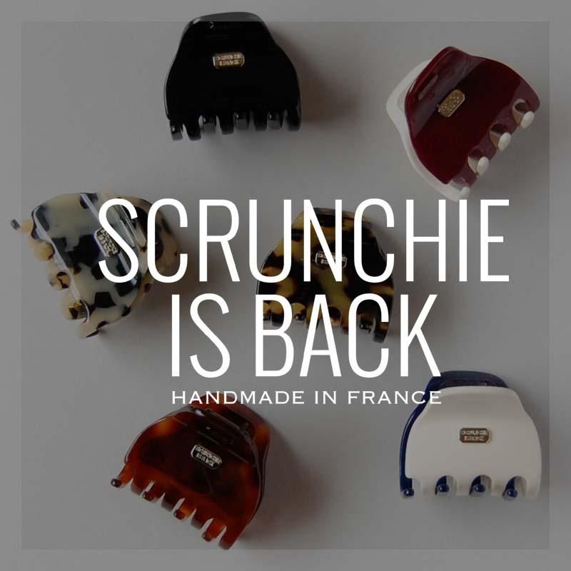フランス・パリ発ヘアアクセサリーブランドSCRUNCHIE IS BACK