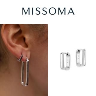 【MISSOMA】シルバー クラシック トンネル ミニフープピアス CEMO NEMO ピアス 「金属アレルギー対応」 ジルコニア ミニ