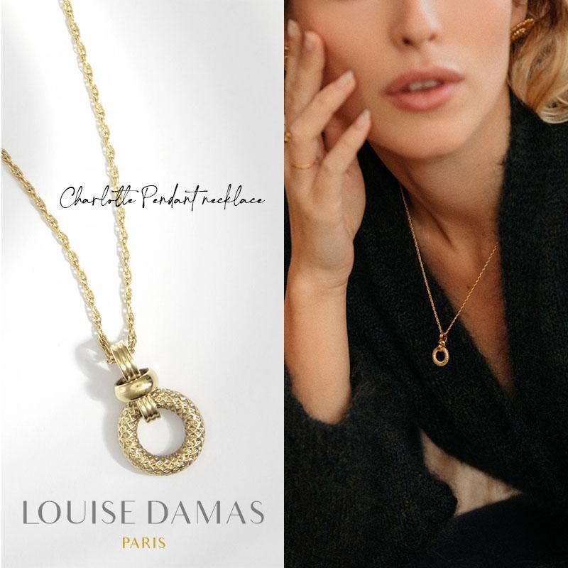 LOUISE DAMAS(ルイーズダマス) ゴールド Charlotte ネックレス LOUISE DAMAS(ルイーズダマス) ゴールド Charlotte ネックレス
