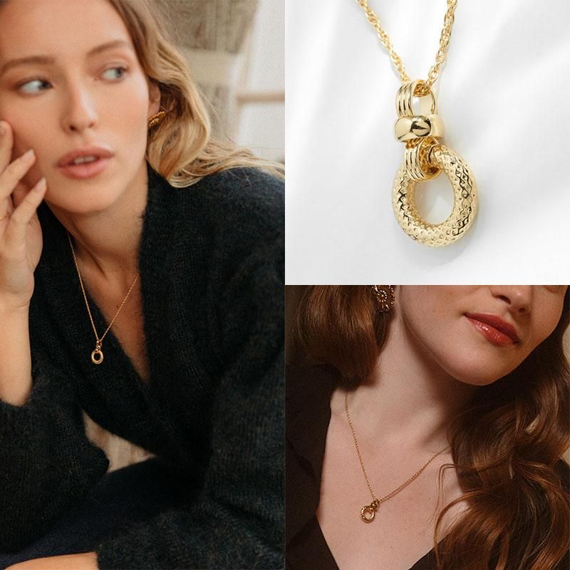 LOUISE DAMAS(ルイーズダマス) ゴールド Charlotte ネックレス LOUISE DAMAS(ルイーズダマス) ゴールド Charlotte ネックレス