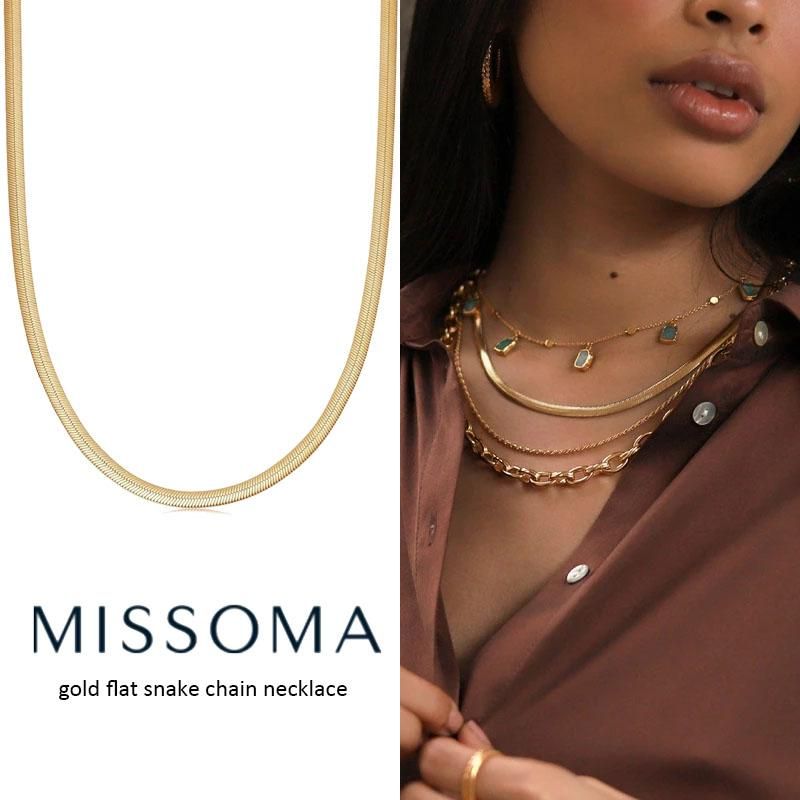 Missoma ゴールド ペンダント ネックレス MISSOMA 関税送料込 Coin ネックレス 18K ゴールド 重ね付け