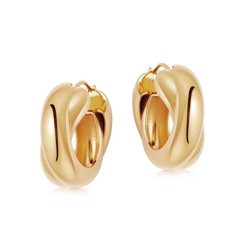 MISSOMA ミッソマ 18K Entwine フープピアス MISSOMA ミッソマ 18K Entwine フープピアス
