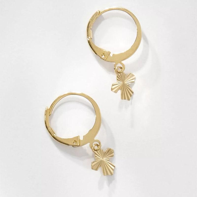 ★パリ発 Louise Damas★Claire クロス 十字架 ピアス GOLD ☆パリ発 Louise Damas☆Claire クロス 十字架 ピアス GOLD