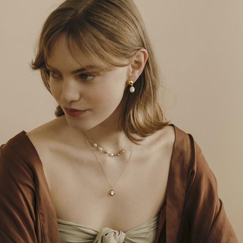 LOUISE DAMAS(ルイーズダマス) ゴールド Lise マザーオブパール