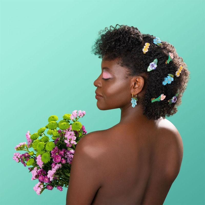 すぐ届く☆ククシュゼット Purple Pansy 小さなパープルパンジー