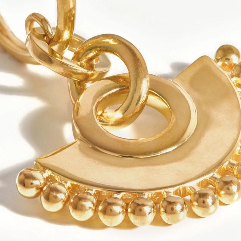 【MISSOMA】18K シャンデリア フープ ピアス ゴールド MISSOMA(ミッソマ) ゴールド Zenyu シャンデリア フープ ピアス